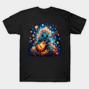 Starfish Playing Guitar T-Shirt